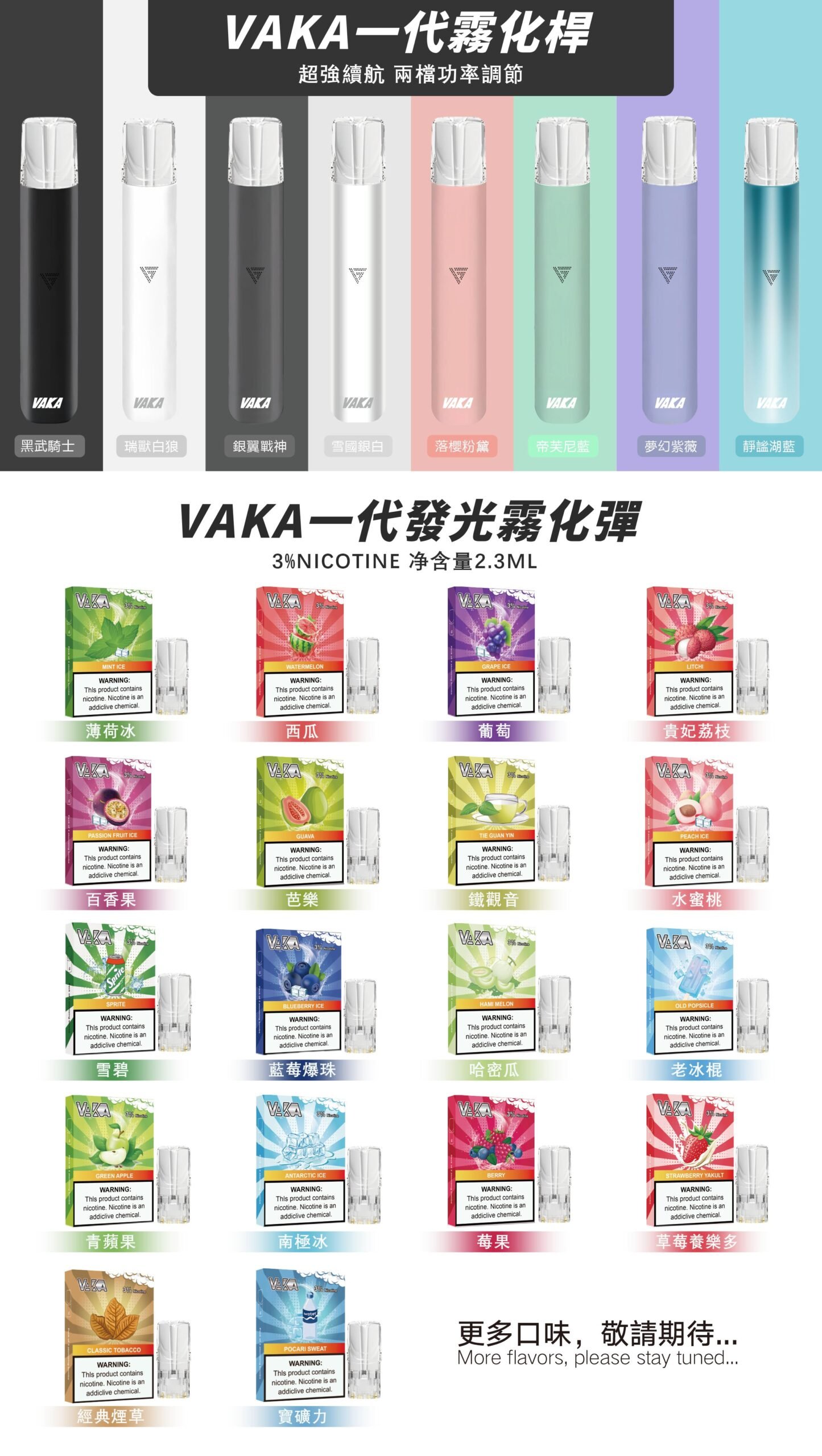 限時活動-【vaka一代煙彈】購買5盒送VAKA煙蛋1盒 /購買10盒送VAKA主機一隻或者煙彈1盒,通配一代relx/sp2一代主機 - 图片 3
