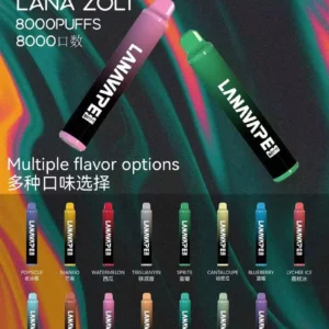 LANA拋棄式8000口 壹灣現貨